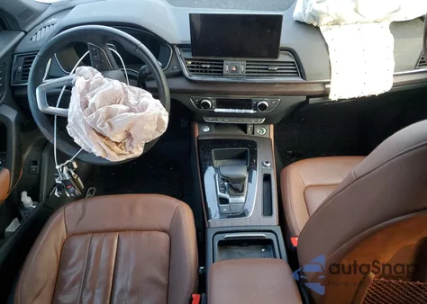 2022 Audi Q5 Premium Plus 45 z USA, uszkodzony, nr VIN WA1EAAFY6N2049876